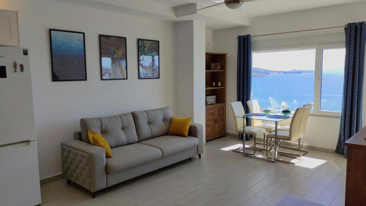 Nautilus Apartment Premium Sarande Bagian luar foto
