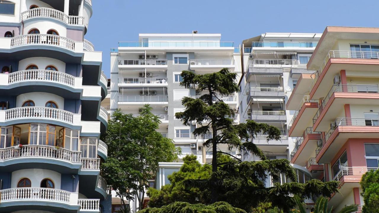 Nautilus Apartment Premium Sarande Bagian luar foto