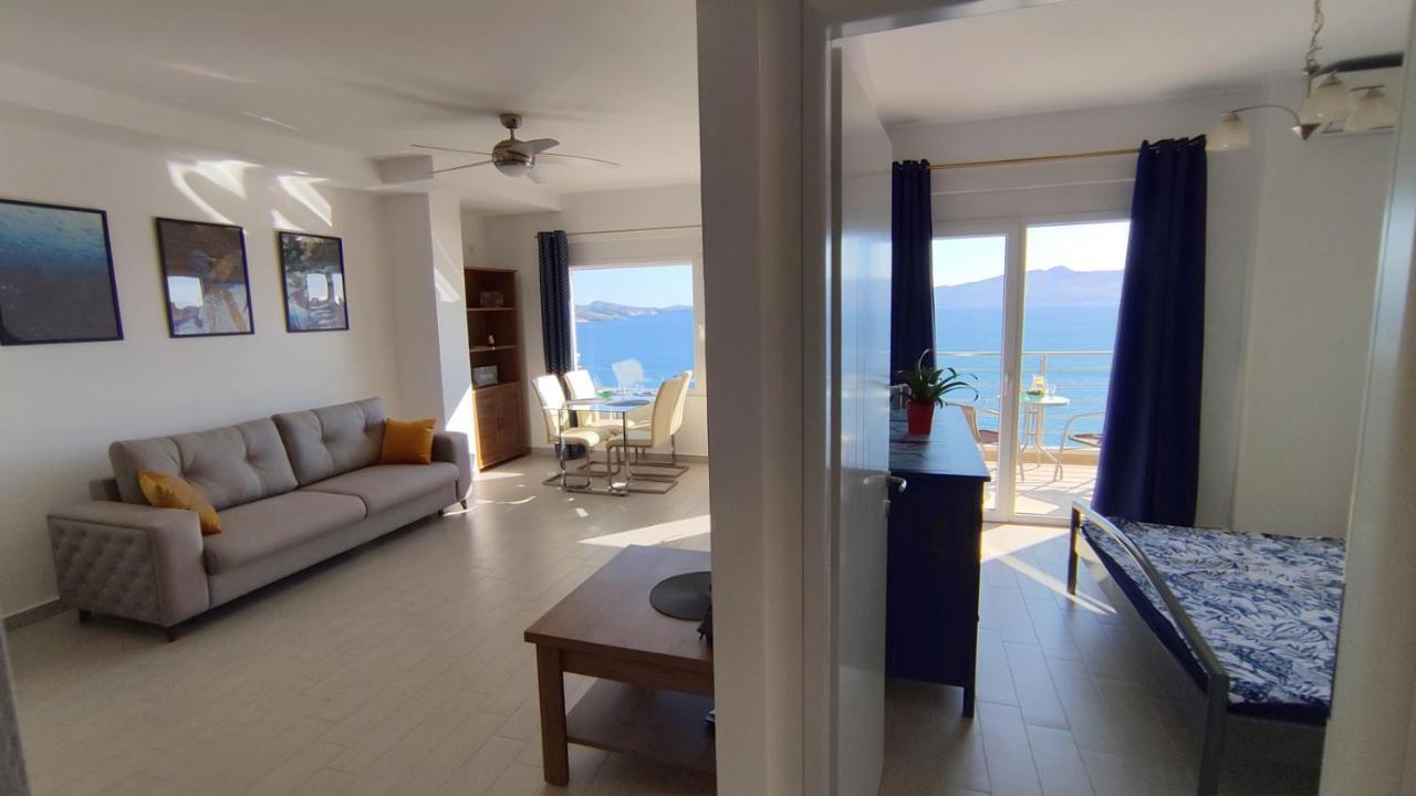 Nautilus Apartment Premium Sarande Bagian luar foto