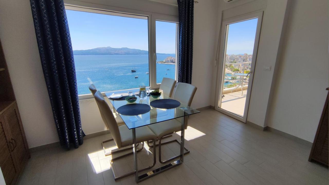Nautilus Apartment Premium Sarande Bagian luar foto