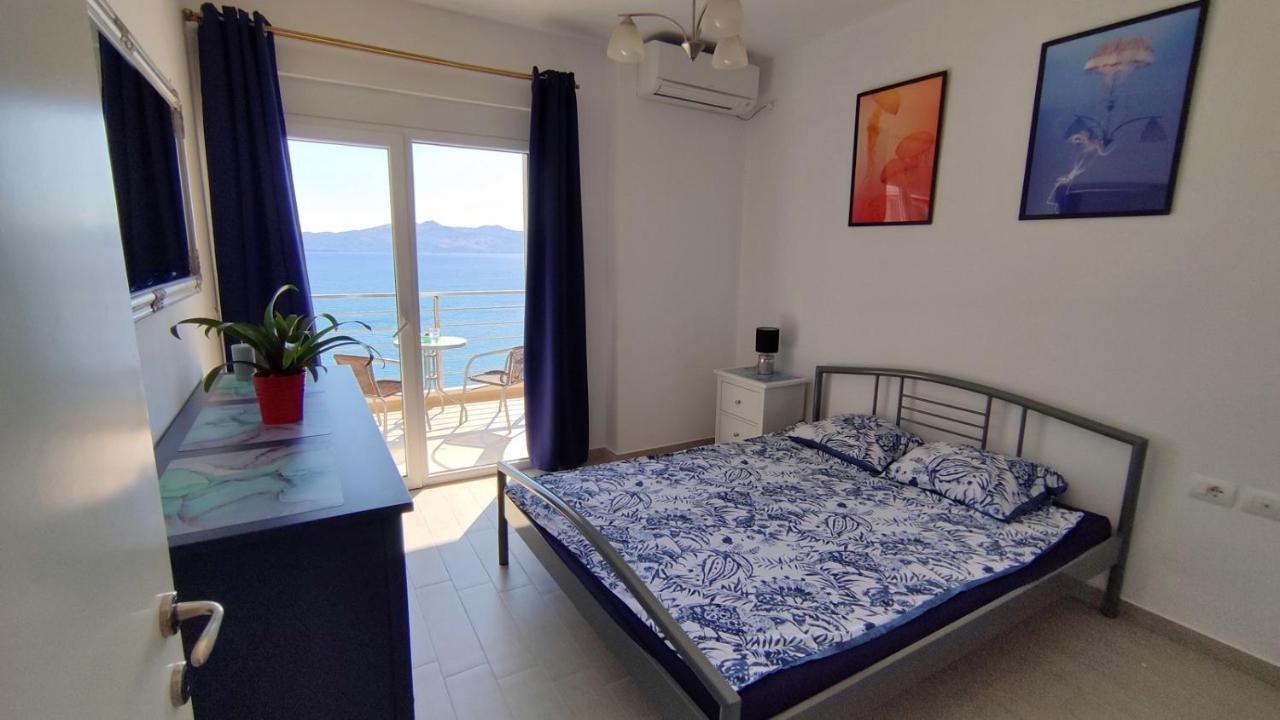 Nautilus Apartment Premium Sarande Bagian luar foto