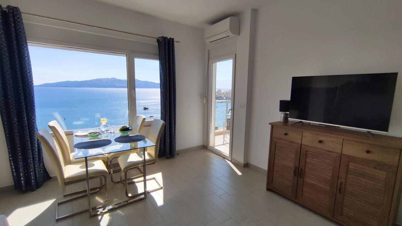 Nautilus Apartment Premium Sarande Bagian luar foto