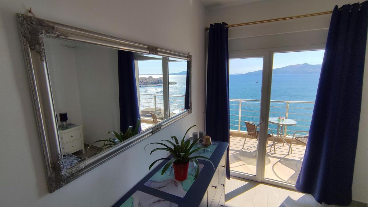 Nautilus Apartment Premium Sarande Bagian luar foto