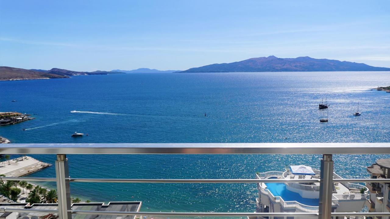 Nautilus Apartment Premium Sarande Bagian luar foto