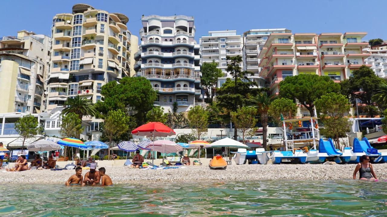 Nautilus Apartment Premium Sarande Bagian luar foto