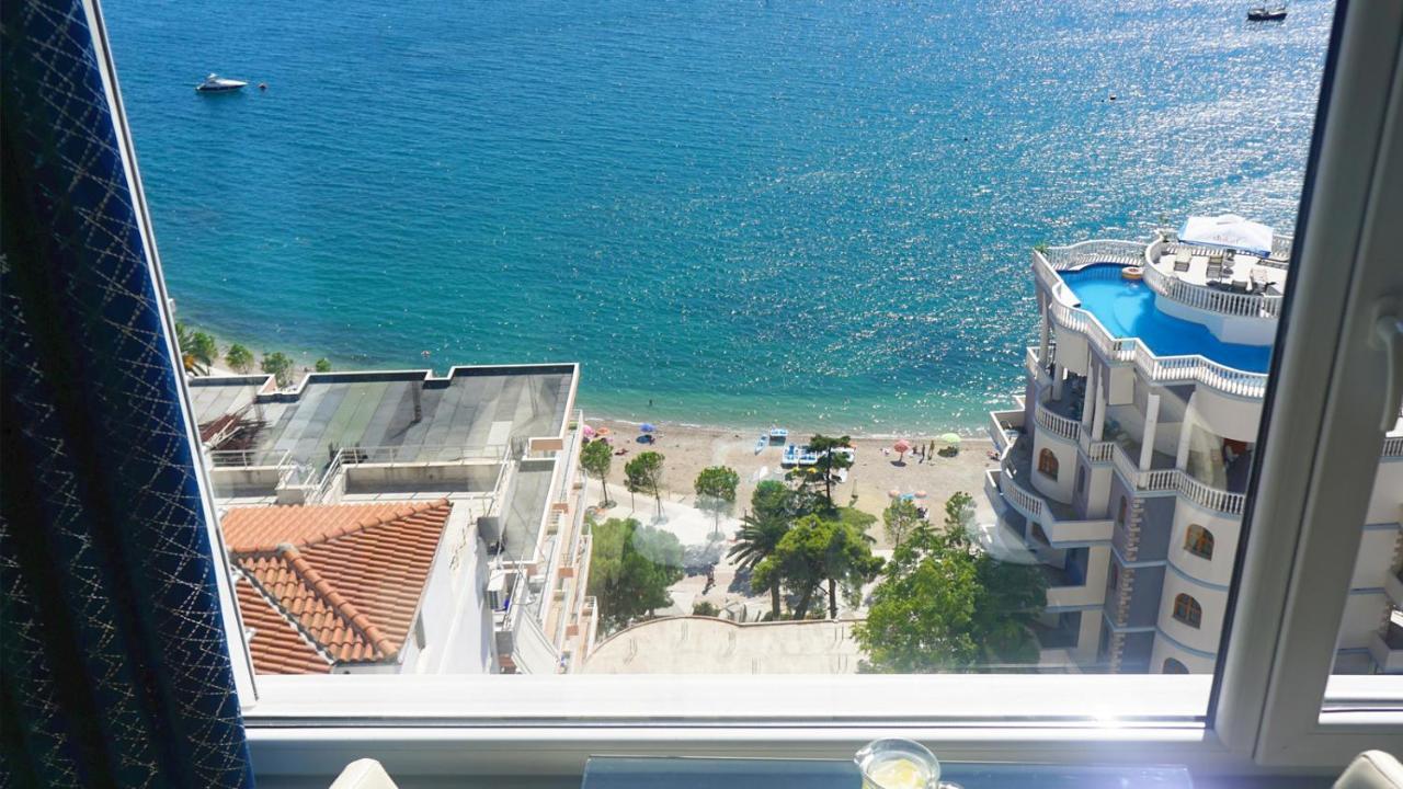 Nautilus Apartment Premium Sarande Bagian luar foto